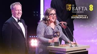 Zootropolis 2 Wins the BAFTA for Animated Film | EE BAFTA Film Awards 2026