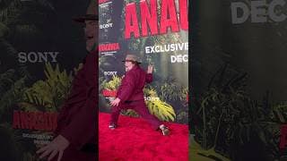 Wildin’ out with Jack Black at the Anaconda World Premiere