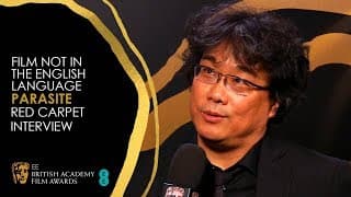 Bong Joon-ho's Backstage Interview After BAFTA Win | EE BAFTA Film Awards 2020